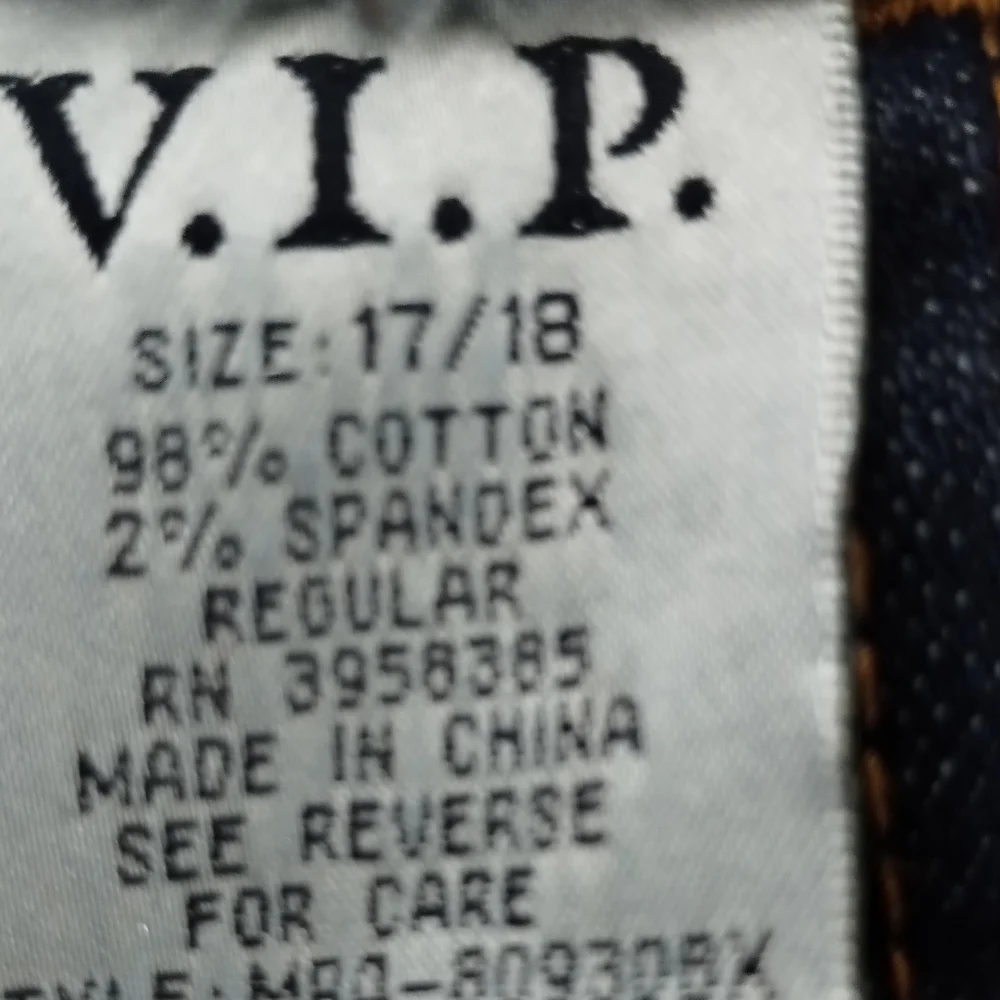 Plus Size VIP Whiskered Ripped Distressed Jeans - Picture 6 of 9
